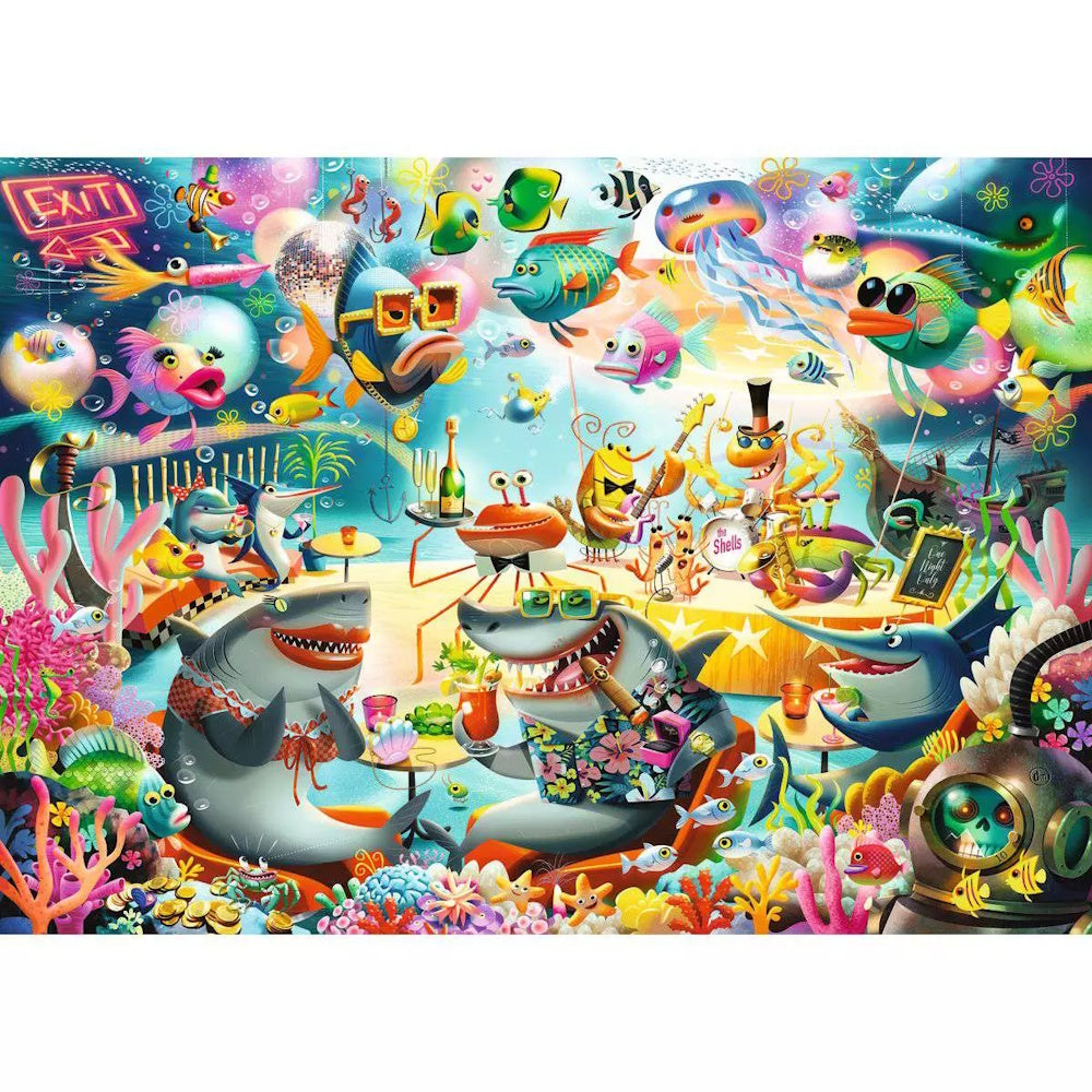 Ravensburger 1000 Piece Puzzle - Ocean Lounge