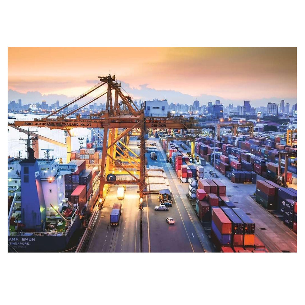 Ravensburger 1000 Piece Puzzle - Port of Hamburg