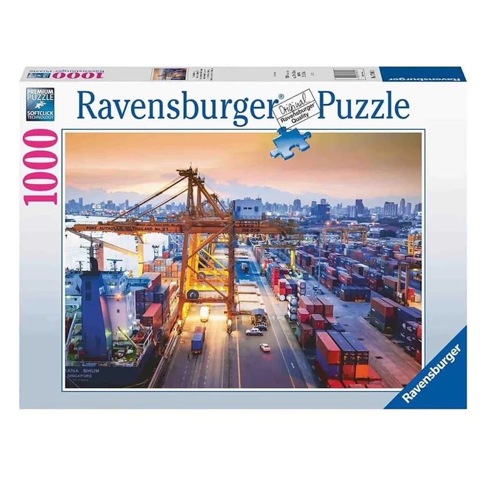 Ravensburger 1000 Piece Puzzle - Port of Hamburg