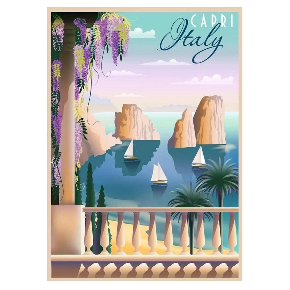 Ravensburger 1000 Piece Puzzle - Postcard from Capri