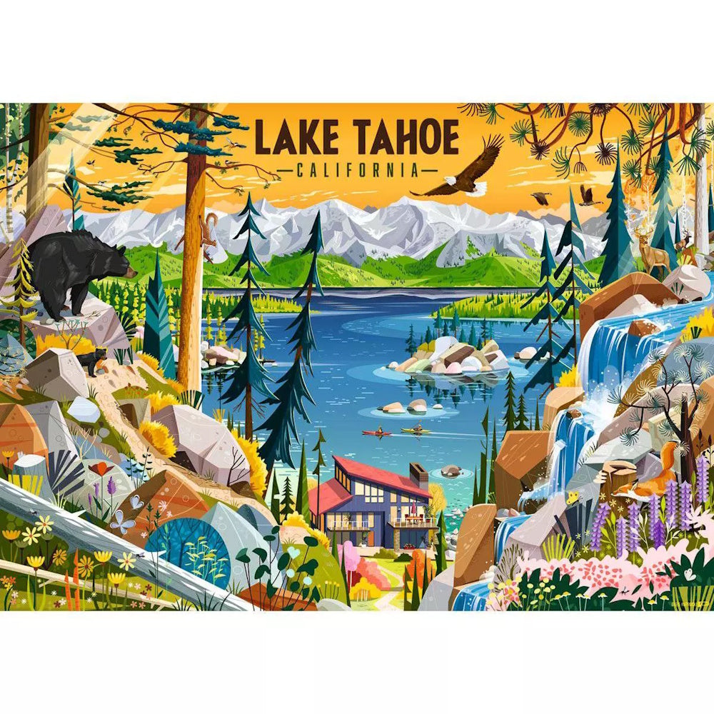 Ravensburger 1000 Piece Puzzle - Sacred Lake Tahoe