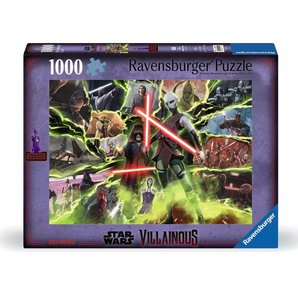 Ravensburger 1000 Piece Puzzle - Star Wars Asajj Ventress
