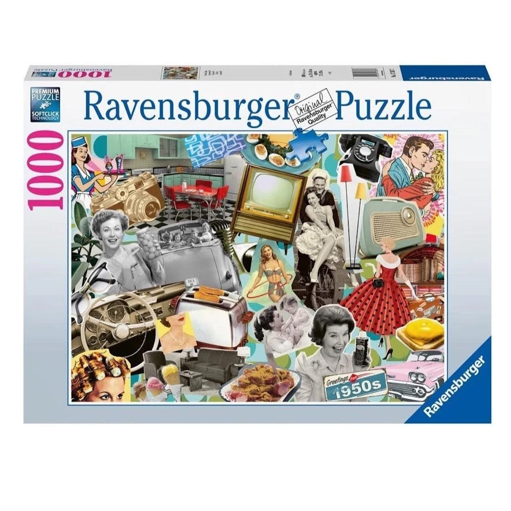 Ravensburger 1000 Piece Puzzle - The 50s