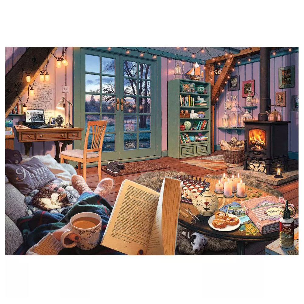 Ravensburger 1000 Piece Puzzle - My Haven #6 - The Cosy Shed