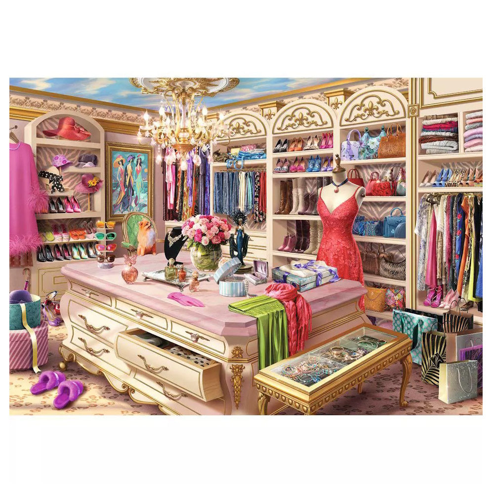 Ravensburger 1000 Piece Puzzle - The Coveted Closet