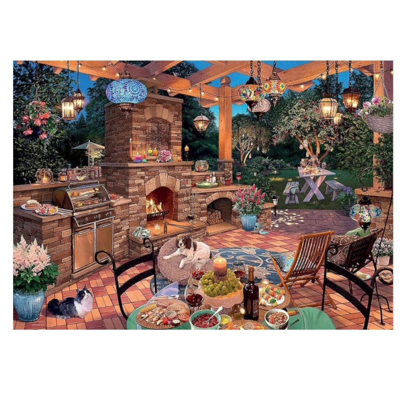 Ravensburger 1000 Piece Puzzle - My Haven #10: The Garden Kitchen