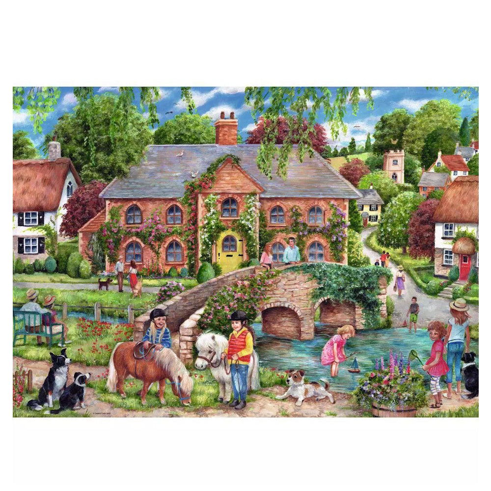 Ravensburger 1000 Piece Puzzle - Village Life