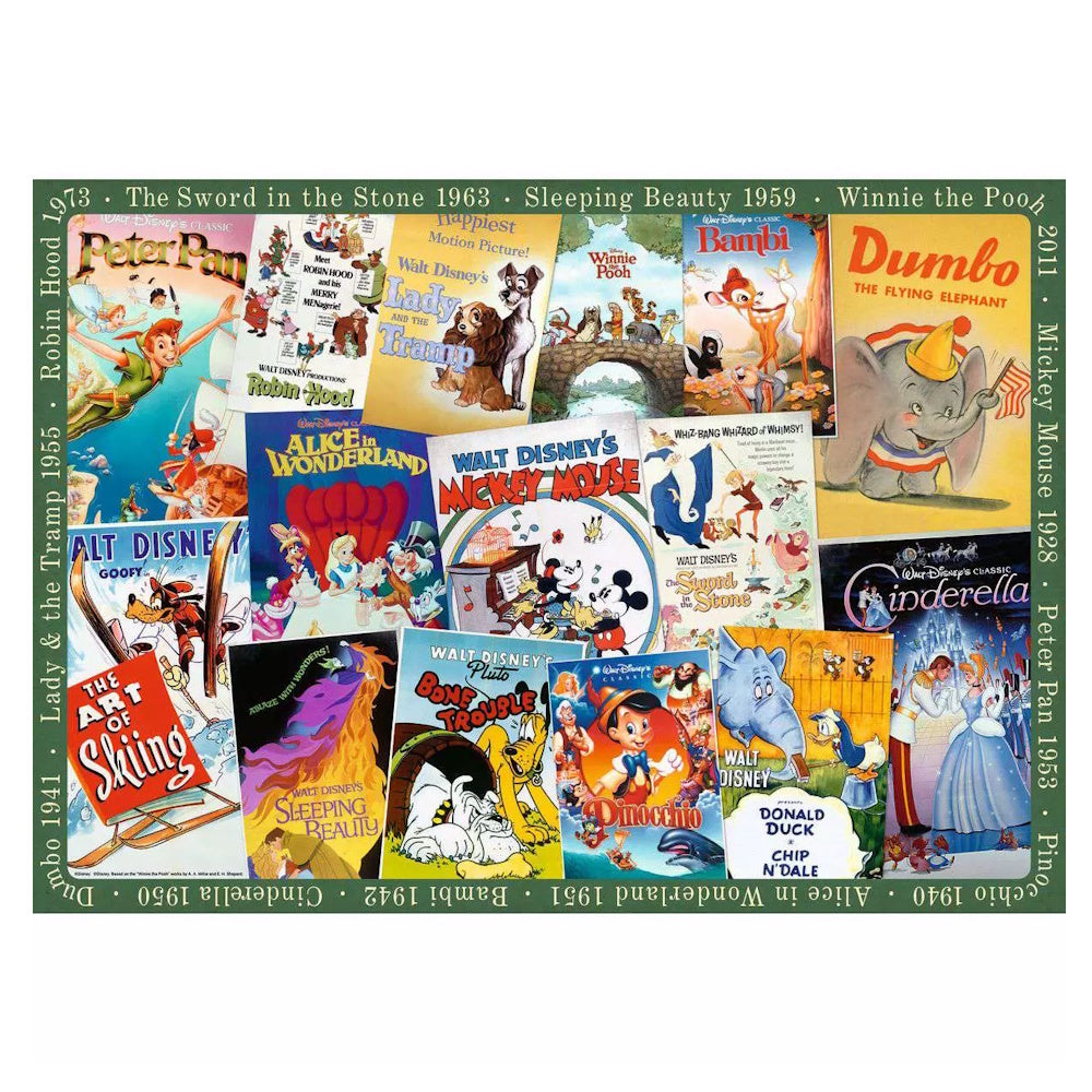 Ravensburger 1000 Piece Puzzle - Disney Vintage Movie Posters