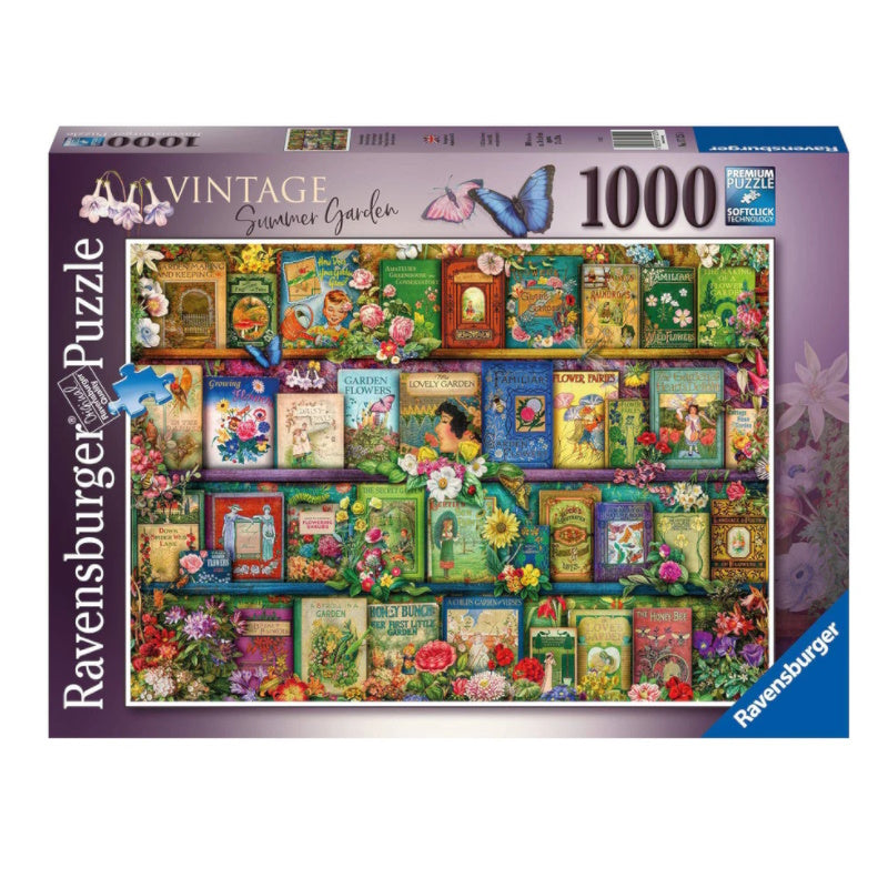 Ravensburger 1000 Piece Puzzle - Vintage Summer Garden