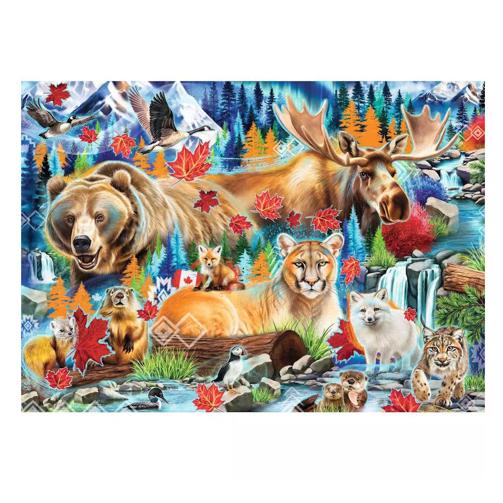 Ravensburger 1000 Piece Puzzle - Wild Canada