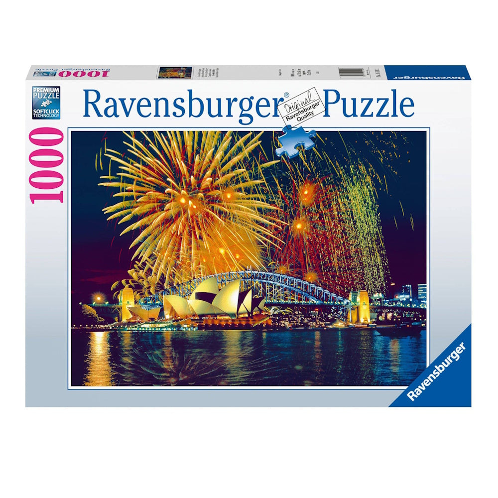 Ravensburger 1000 Piece Puzzle - Fireworks Over Sydney Australia