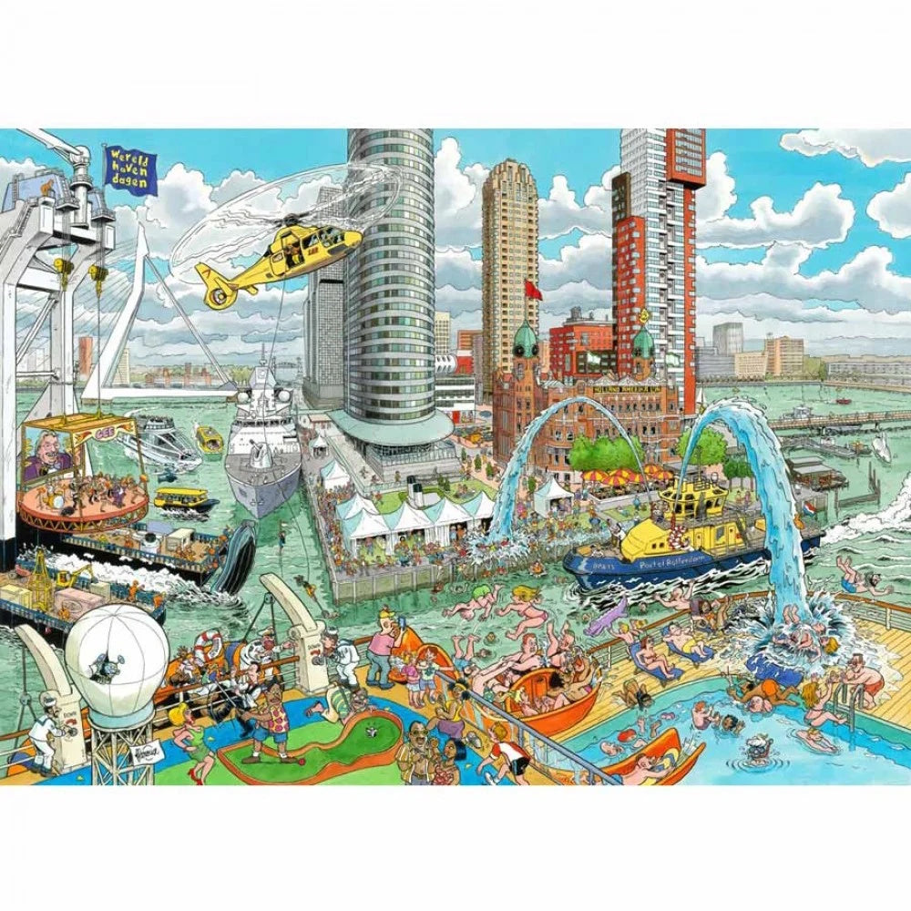 Ravensburger 1000 Piece Puzzle - Fleroux Rotterdam