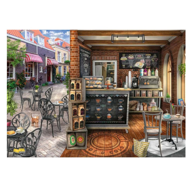 Ravensburger 1000 Piece Puzzle - Quaint Cafe