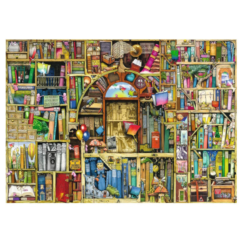 Ravensburger 1000 Piece Puzzle - The Bizarre Bookshop 2