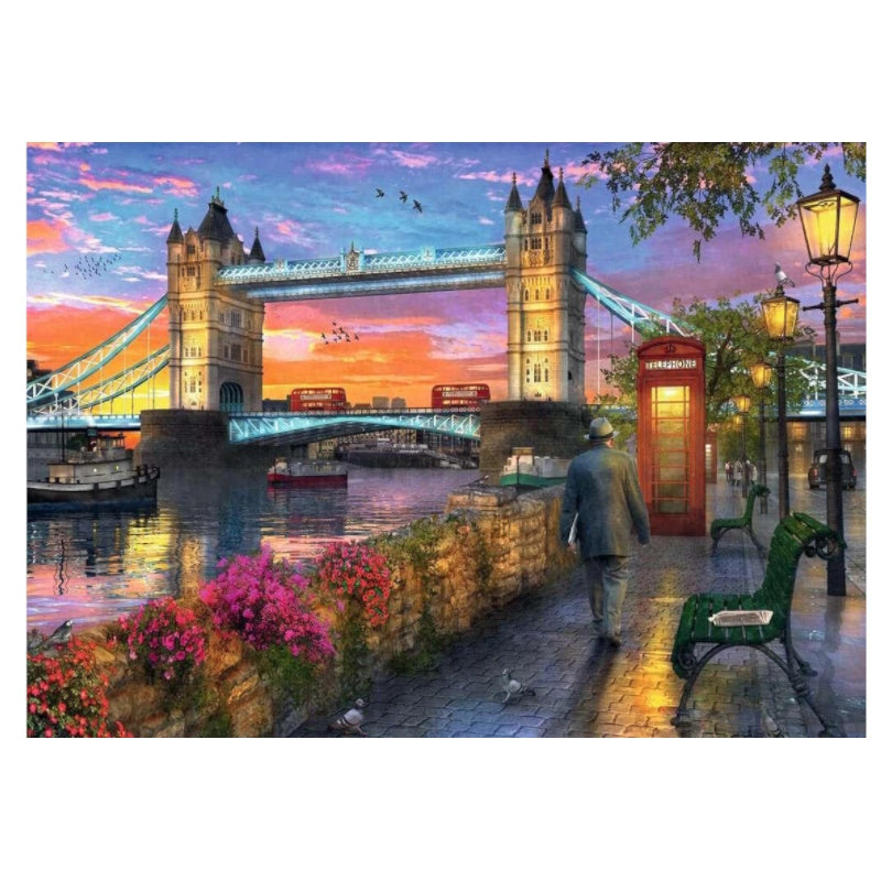 Ravensburger 1000 Piece Puzzle - Tower Bridge at Sunset
