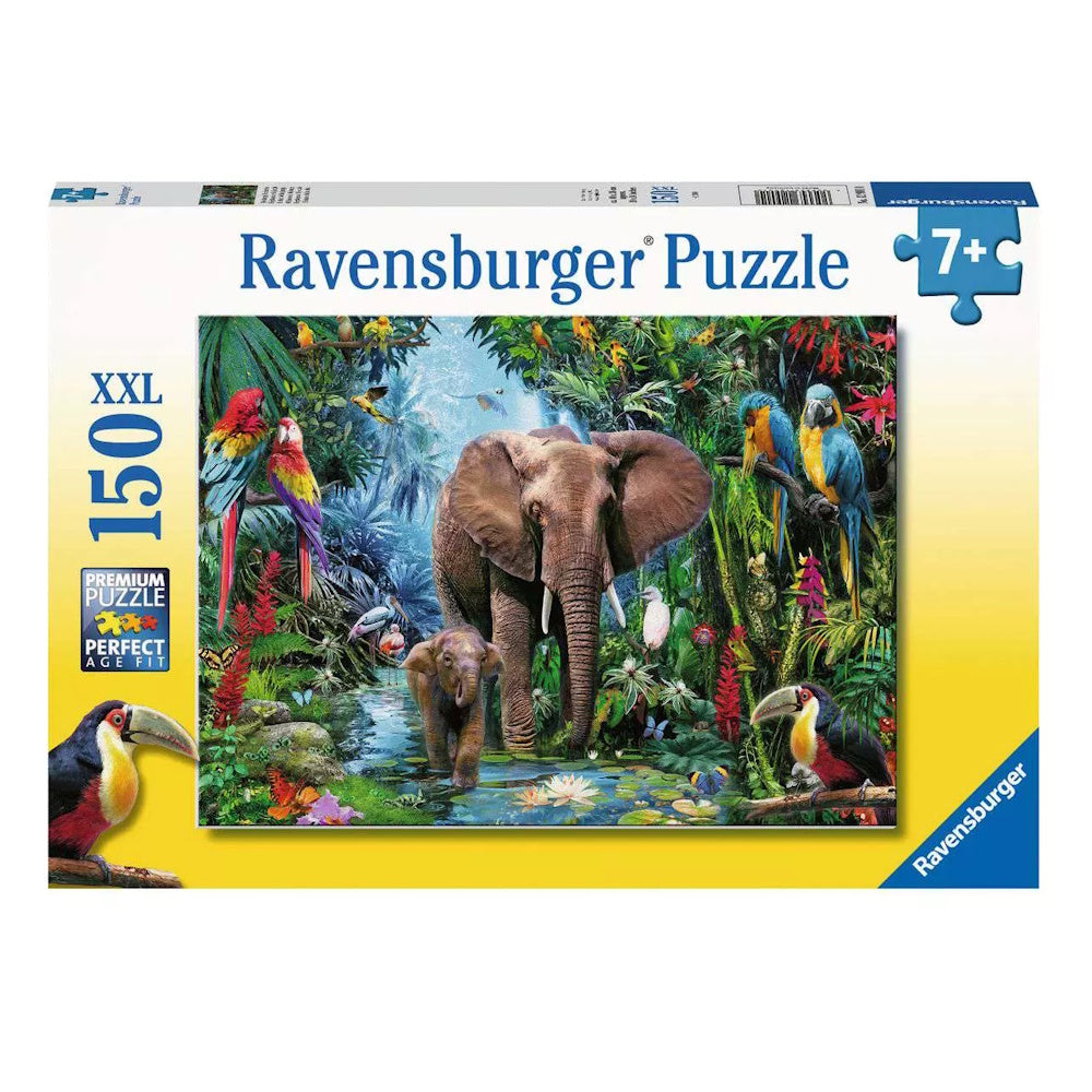 Ravensburger 150 Piece Puzzle - Elephants at the Oasis