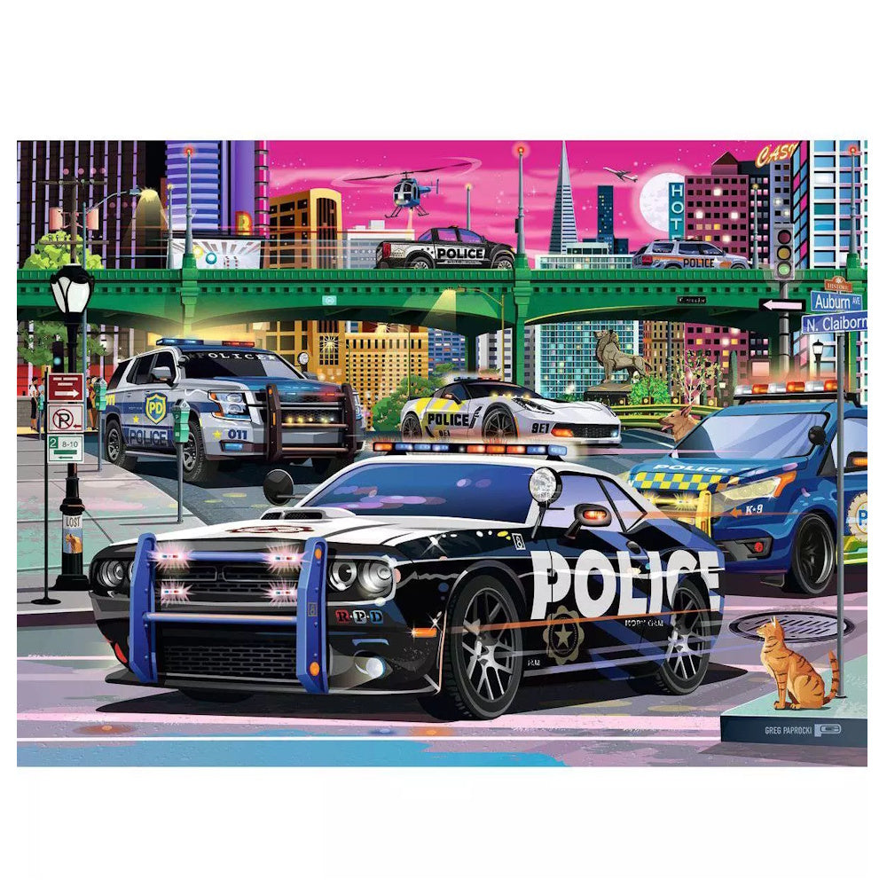 Ravensburger 150 Piece Puzzle - Police on Patrol