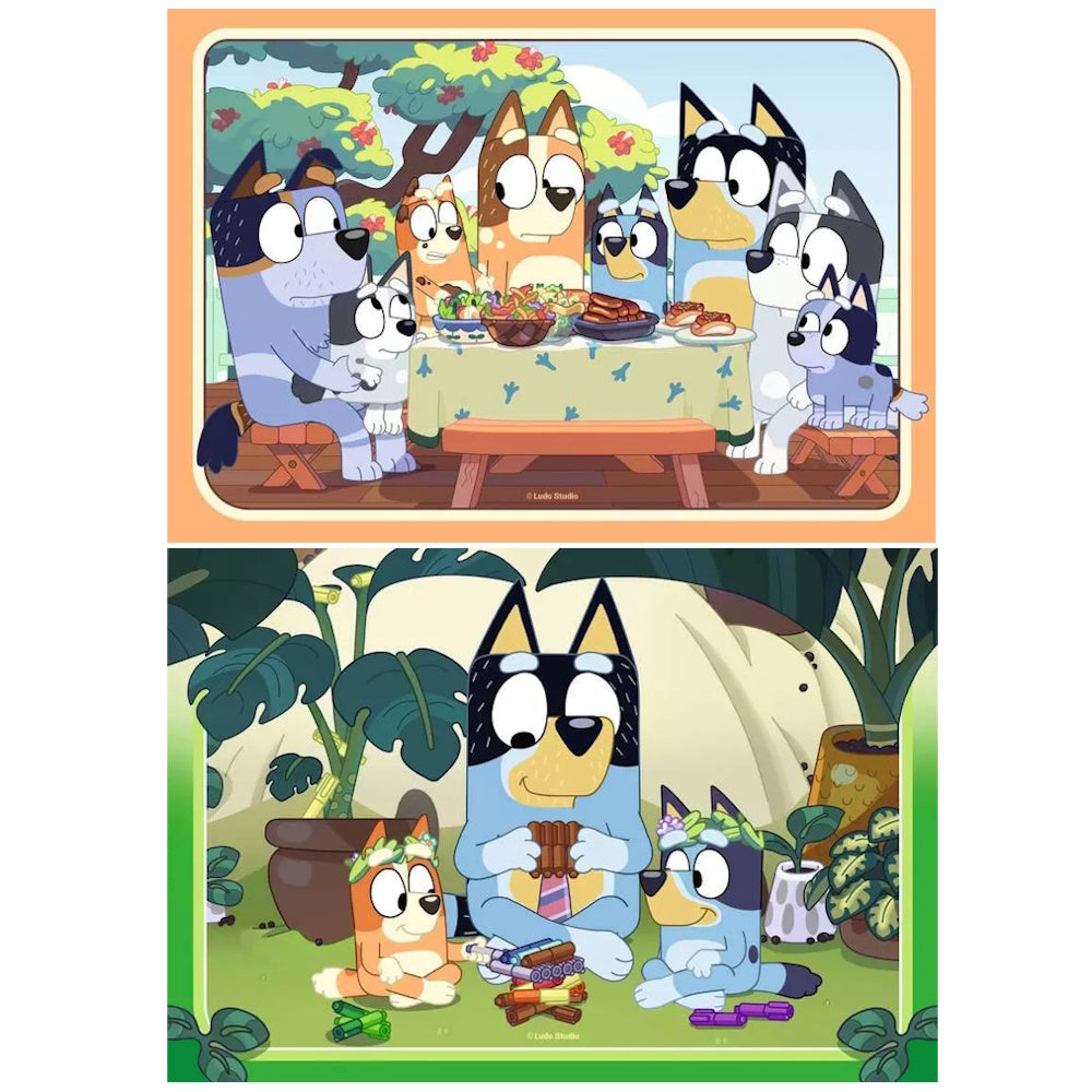 Ravensburger 2 x 24 Piece Puzzles - Bluey