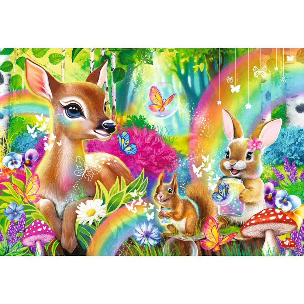 Ravensburger 2 x 24 Piece Puzzles - Loveable Woodland Friends