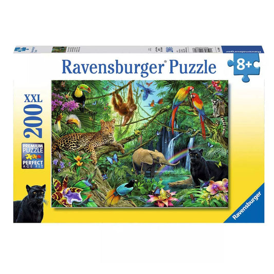 Ravensburger 200 Piece Puzzle - Animals in the Jungle