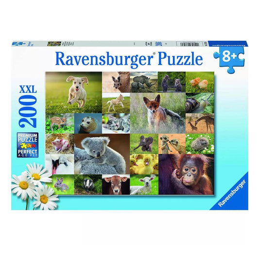Ravensburger 200 Piece Puzzle - Baby Animals
