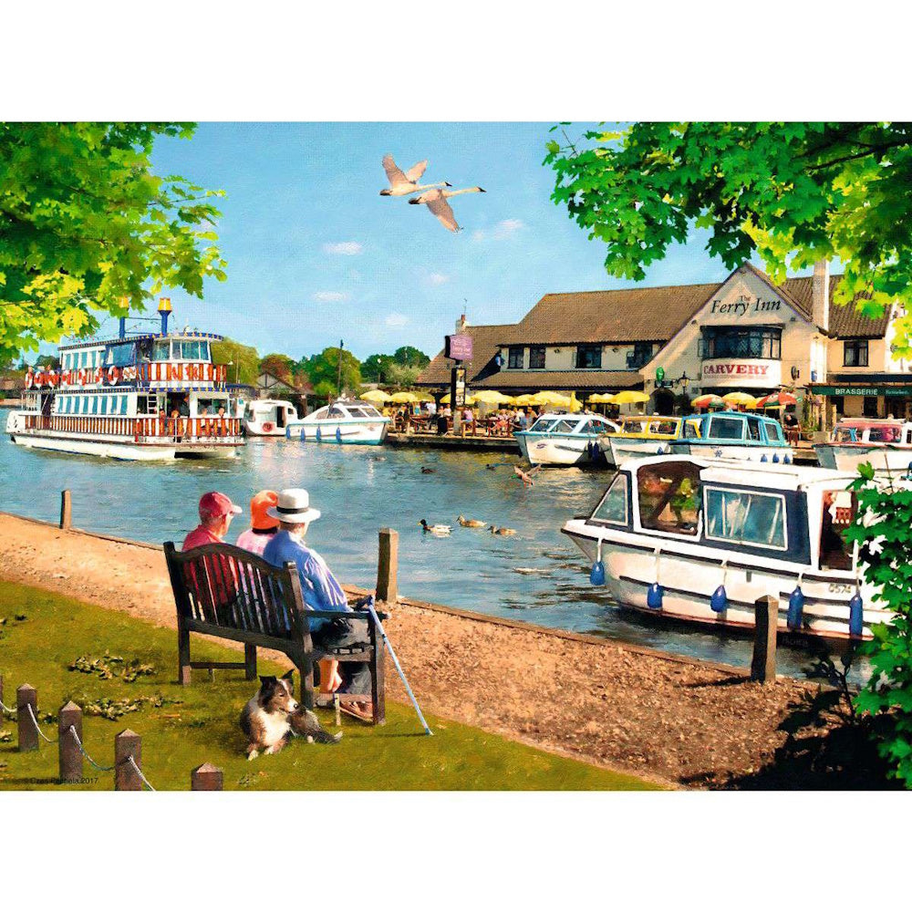 Ravensburger 2 x 500 Piece Puzzles - Picturesque Norfolk