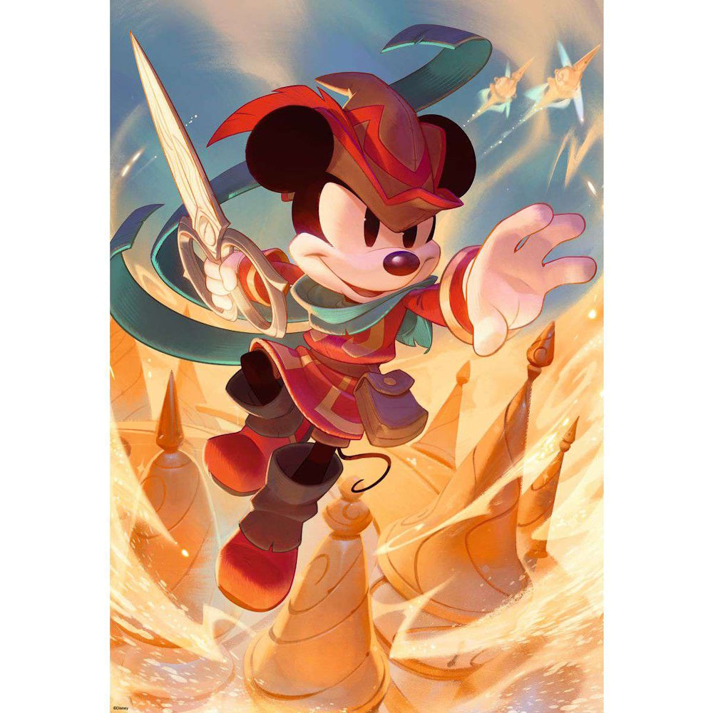 Ravensburger 300 Piece Puzzle - Disney Lorcana: Mickey Mouse Brave Little Tailor