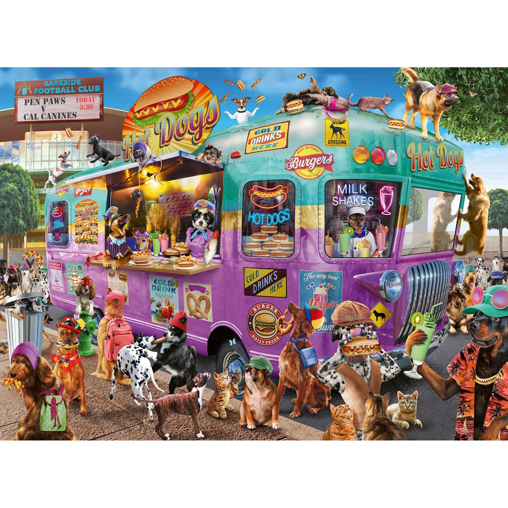 Ravensburger 300 Piece Puzzle - Hot Diggity Dogs