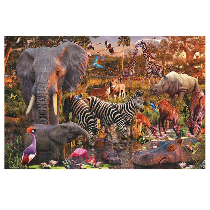 Ravensburger 3000 Piece Puzzle - African Animal World