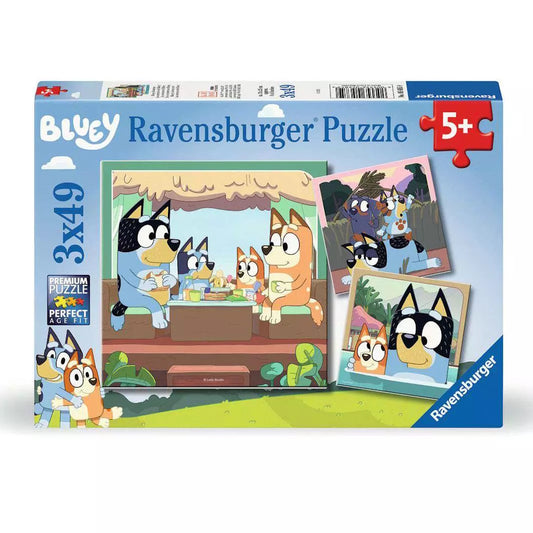 Ravensburger 3 x 49 Piece Puzzles - Bluey