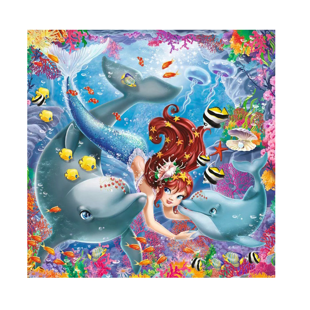 Ravensburger 3 x 49 Piece Puzzles - Charming Mermaids