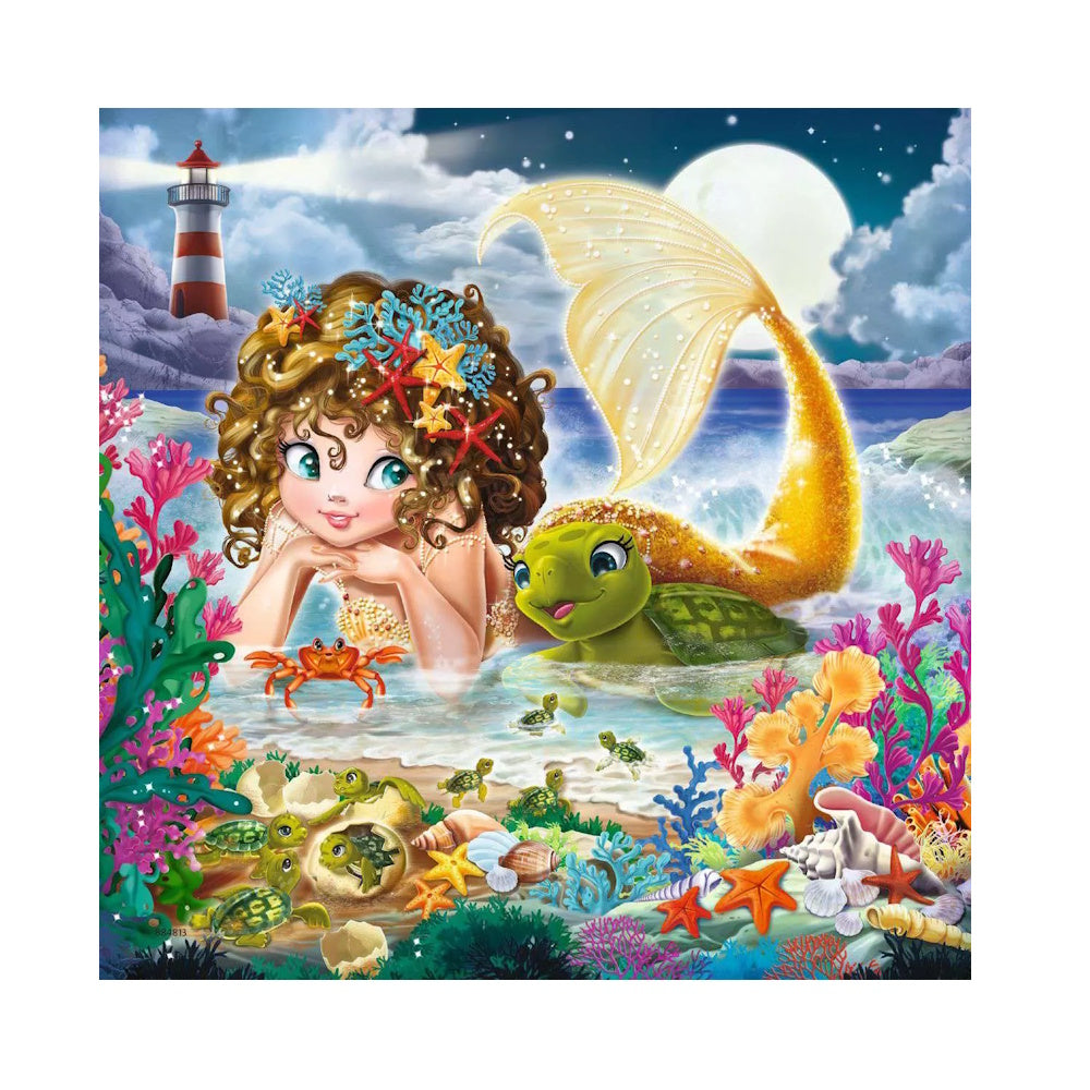Ravensburger 3 x 49 Piece Puzzles - Charming Mermaids