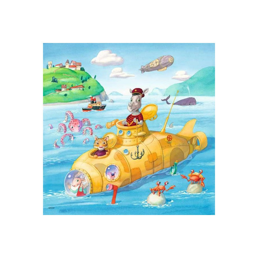 Ravensburger 3 x 49 Piece Puzzles - Fun on the Water