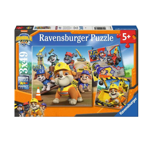 Ravensburger 3 x 49 Piece Puzzles - Rubble & Crew