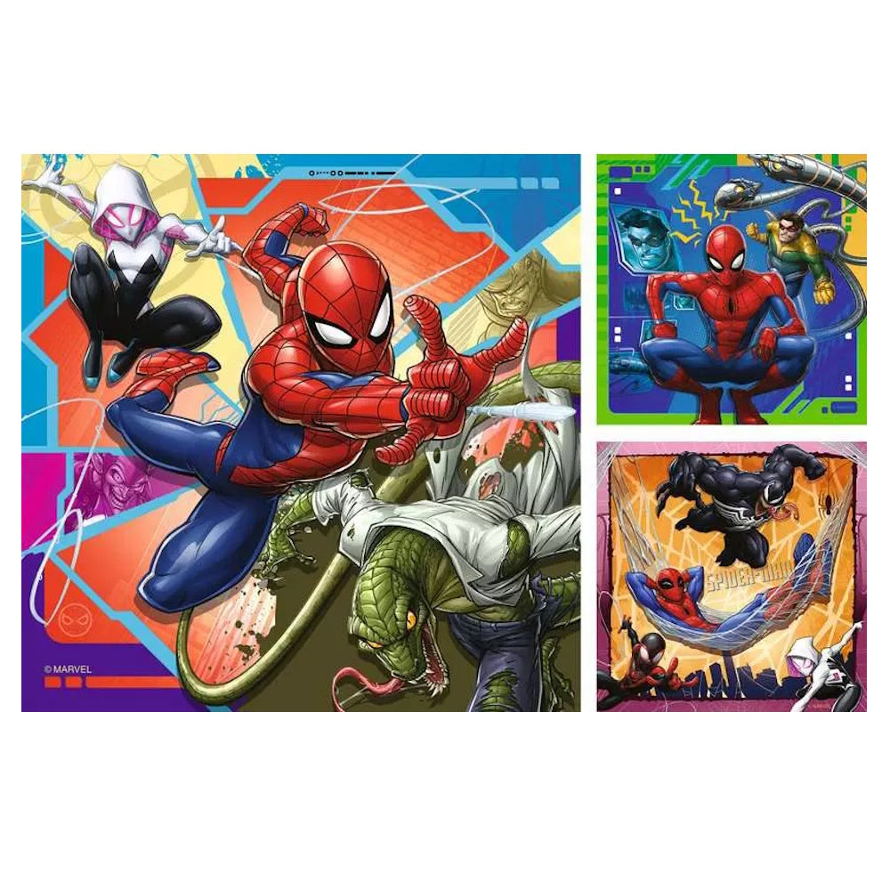 Ravensburger 3 x 49 Piece Puzzles - Marvel Spider-Man