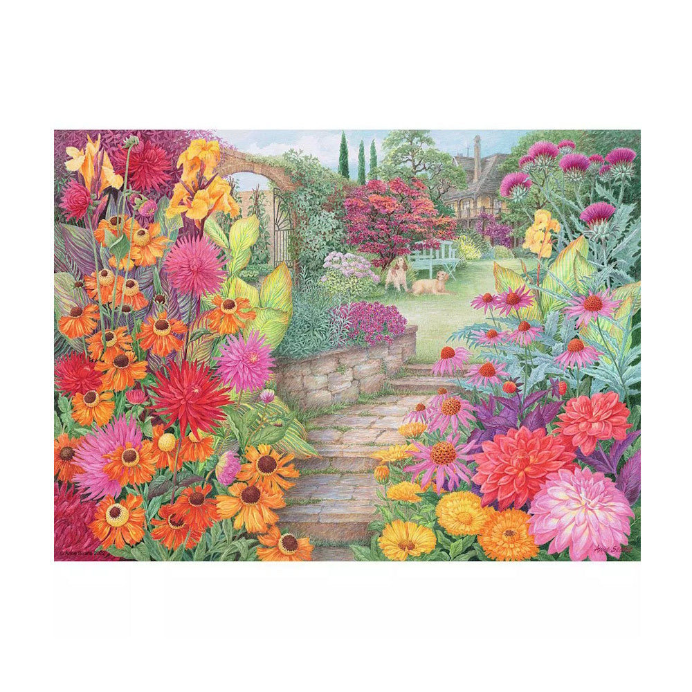 Ravensburger 4 x 500 Piece Puzzles - Glorious Gardens