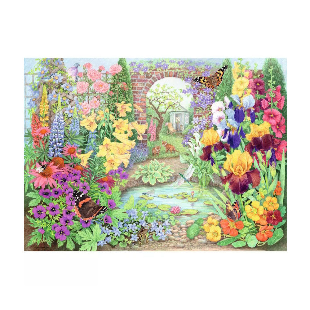 Ravensburger 4 x 500 Piece Puzzles - Glorious Gardens