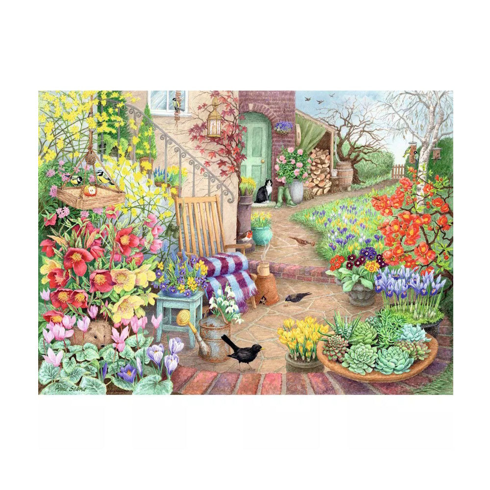 Ravensburger 4 x 500 Piece Puzzles - Glorious Gardens