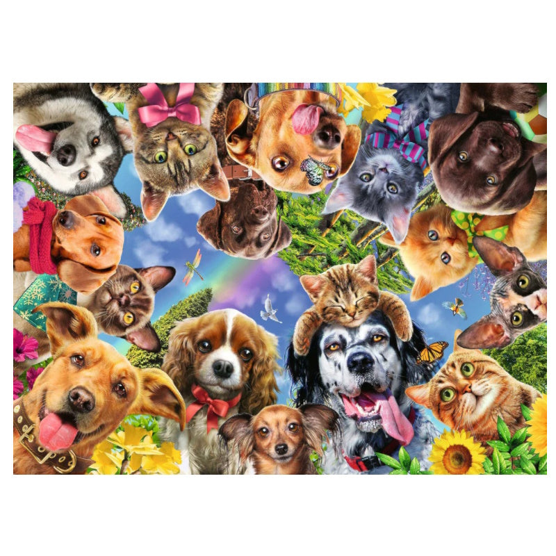 Ravensburger 500 Piece Puzzle - Animal Selfie