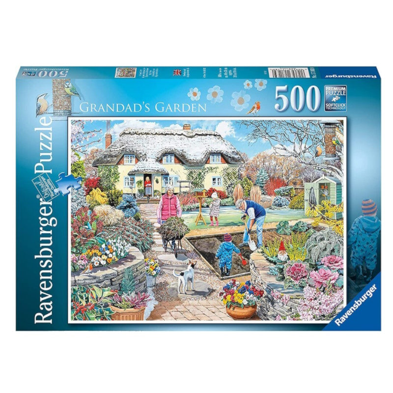 Ravensburger 500 Piece Puzzle - Grandad's Garden