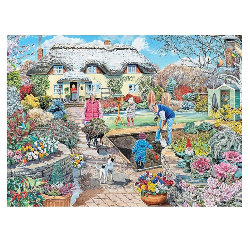 Ravensburger 500 Piece Puzzle - Grandad's Garden