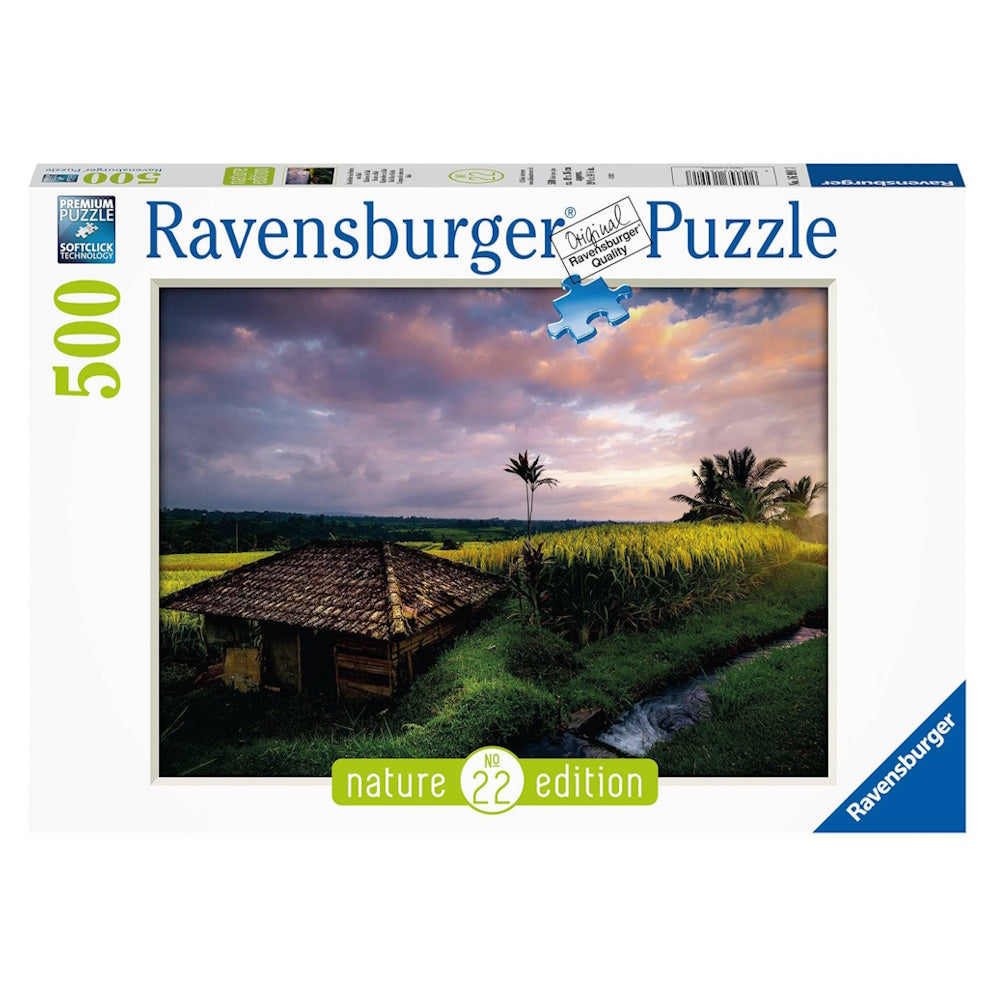 Ravensburger 500 Piece Puzzle - Bali Rice Fields