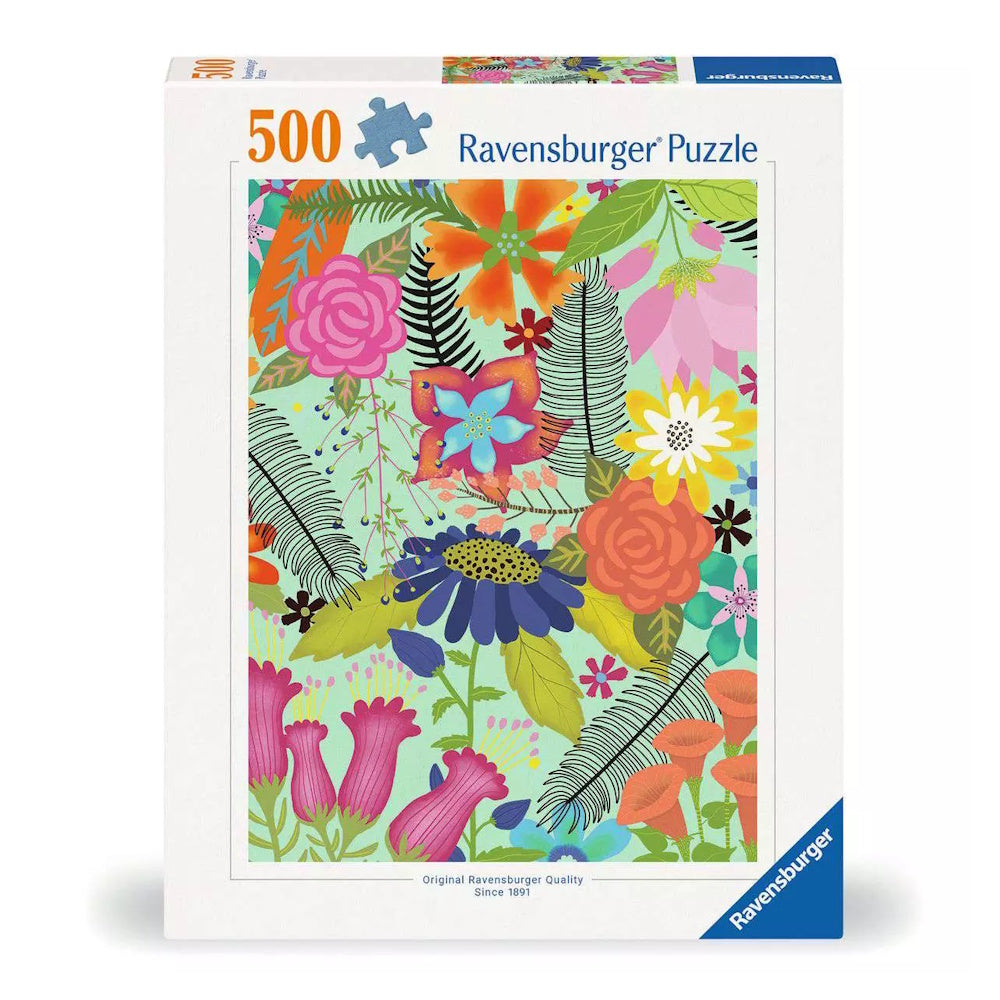 Ravensburger 500 Piece Puzzle - Flowerjungle