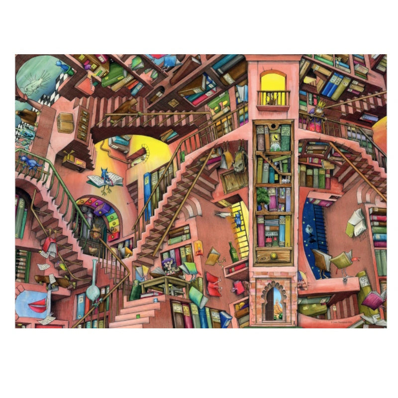 Ravensburger 500 Piece Puzzle - Ludicrous Library