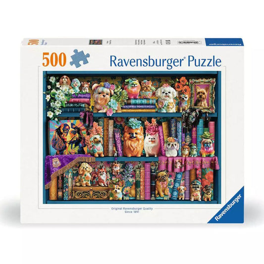 Ravensburger 500 Piece Puzzle - Precious Porcelain Pups