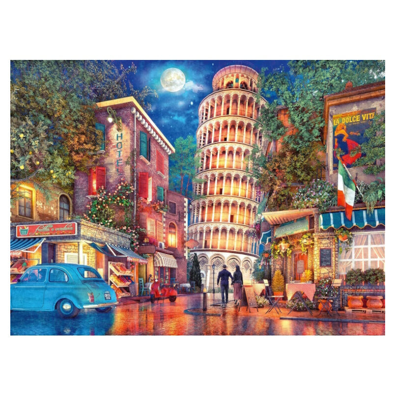 Ravensburger 500 Piece Puzzle - Evening in Pisa