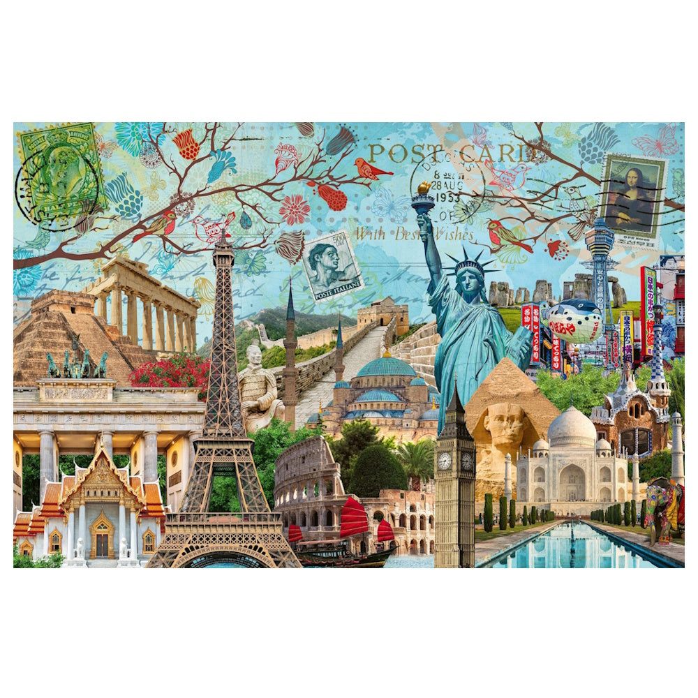 Ravensburger 5000 Piece Puzzle - Big City Collage