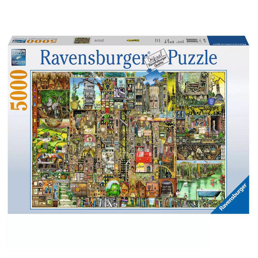 Ravensburger 5000 Piece Puzzle - Colin Thomspson Bizarre Town