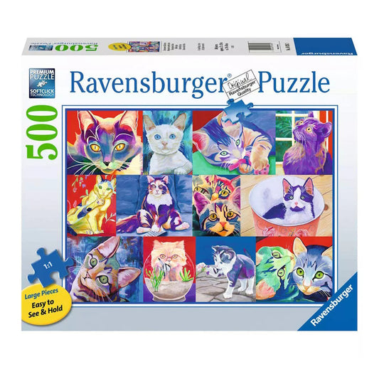 Ravensburger 500 LF Piece Puzzle - Hello Kitty Kat