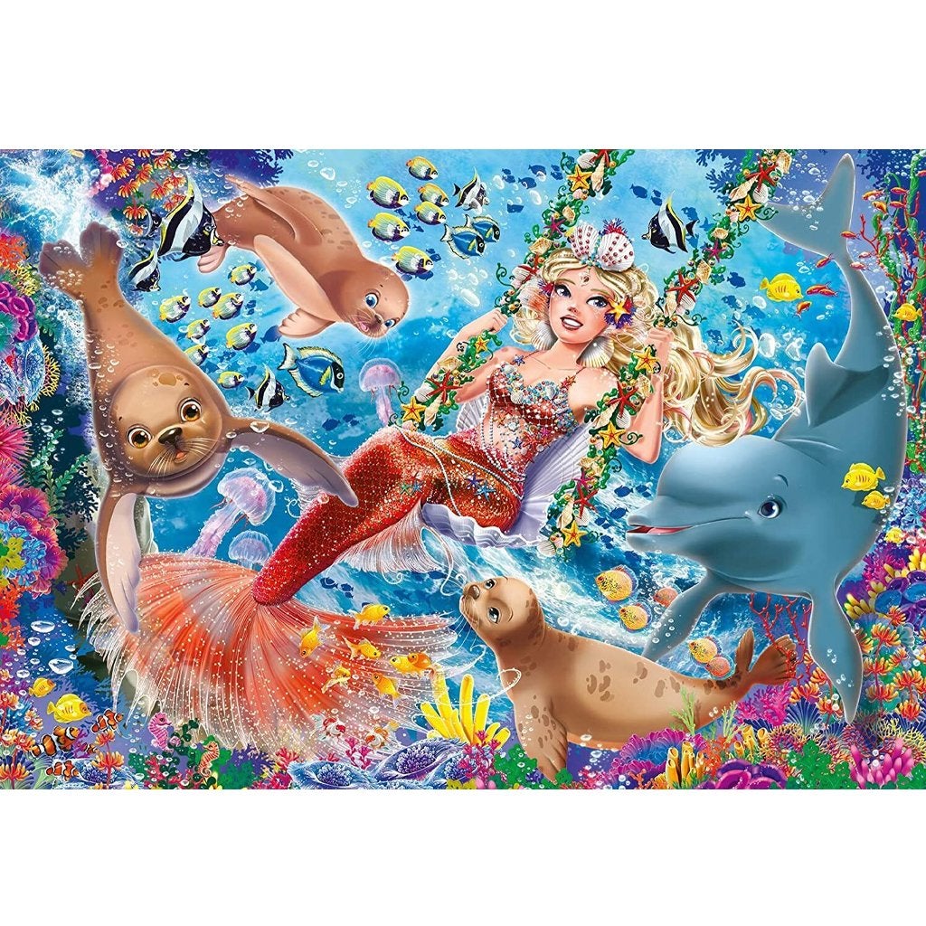 Ravensburger 2 x 24 Piece Puzzles - Mermaid Tea Party